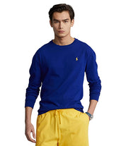 Polo Ralph Lauren Classic Fit Polo Pony Long Sleeve T-Shirt XL Blue