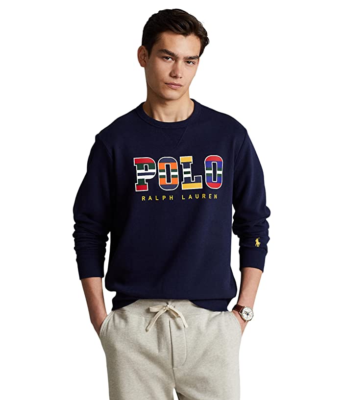 Polo Ralph Lauren Men's Logo Fleece Sweatshirt - Navy Medium