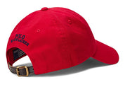 Polo Ralph Lauren Men's Polo Bear Chino Ball Cap Hat Bold Red