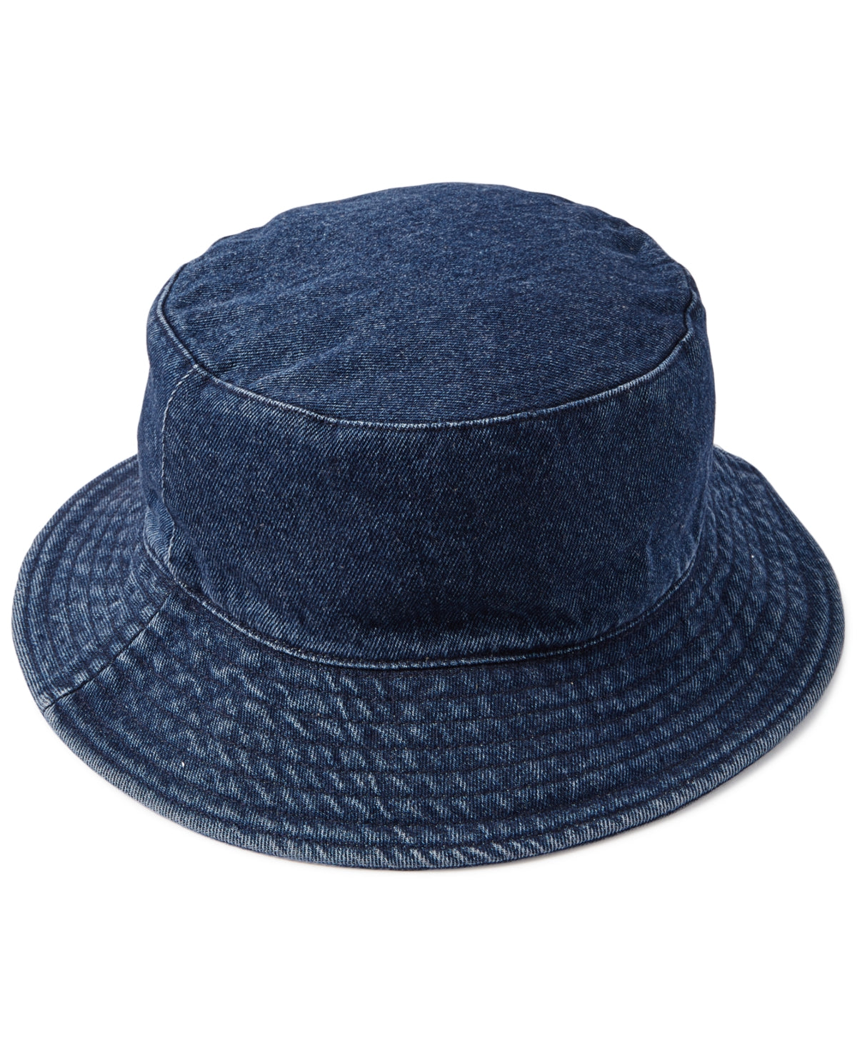 Sun + Stone Men's Denim Bucket Hat  Navy Osfa Reg
