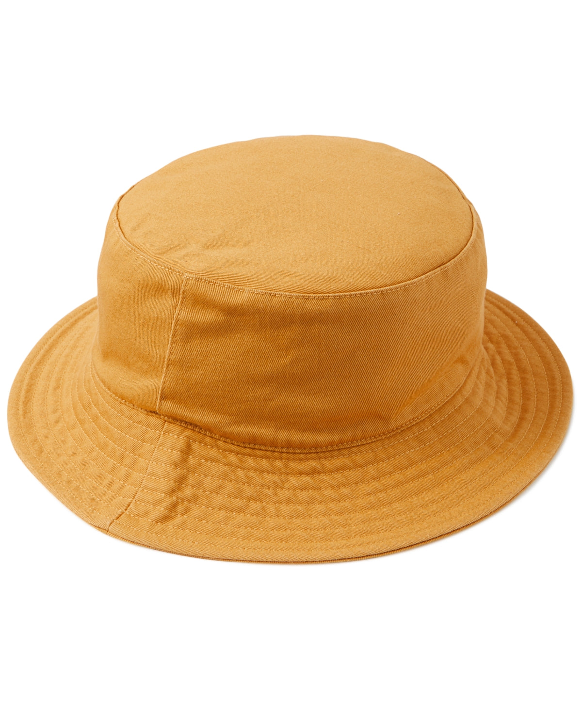 Sun + Stone Men's Denim Bucket Hat Yellow Mustard OSFA