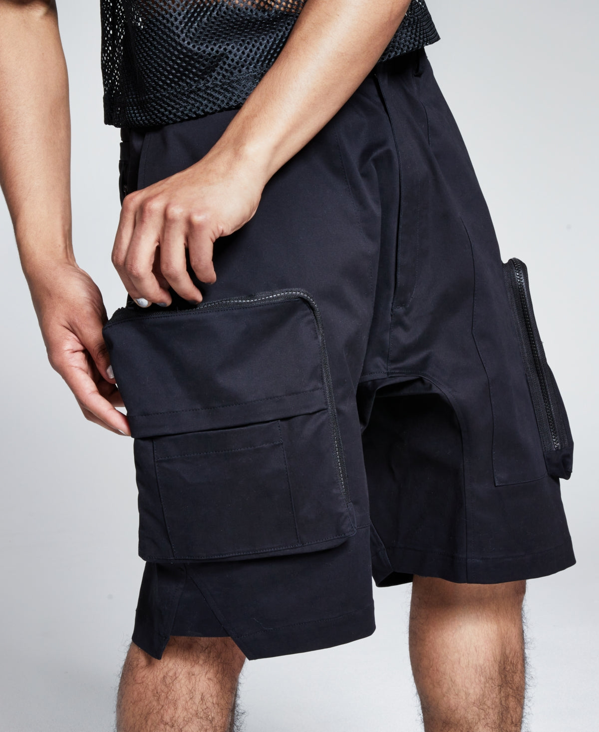 And Now This By Jerome Lamaar Mens Cargo Shorts  Black Medium