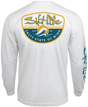 Salt Life Men's Morning Wave Graphic Long Sleeve T-Shirt White XXL