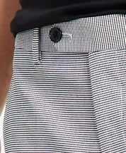 ALFANI Men's Slim-Fit Black & White Check Suit Dress Pants 34 x 34