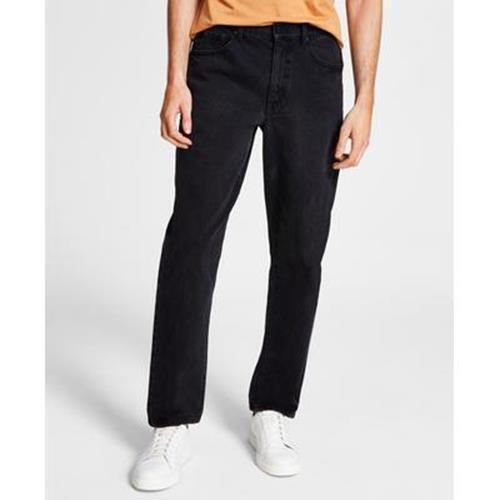 And Now This Men's Nolan's Relaxed-Tapered Fit Jeans Black 30 x 32