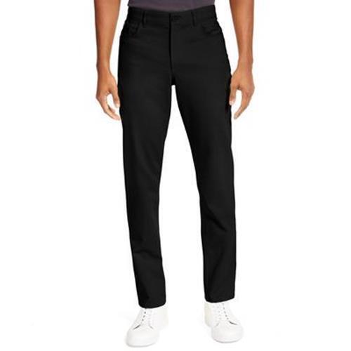 Calvin Klein Mens Move 365 Slim-Fit Dress Pants Perfor Black 30x30 US
