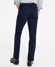 Calvin Klein CK Move 365 Slim-Fit Performance Stretch Pants Navy Blue 32 x 32