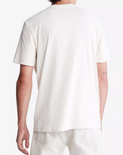 Calvin Klein Jeans Men's Short Sleeve NYC Skyline T-Shirt Ivory Small