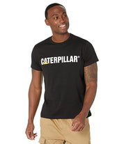Caterpillar Men's Logo Graphic T-Shirt Pitch Black XL