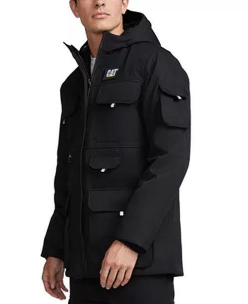 CATERPILLAR Men's Utility Work Jacket Small Black