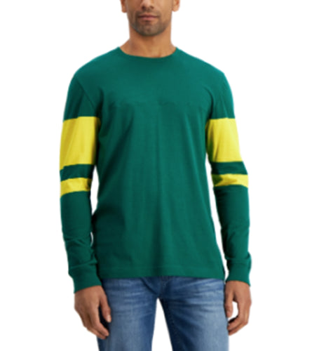 CLUB ROOM Men's Football T-Shirt Pine Green 2XL