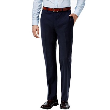 Calvin Klein Mens Slim fit Dress Pants Pants 38 / 30 Blue Solid