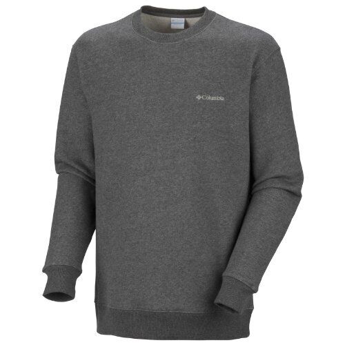 Columbia Columbia Mens Sweatshirt Hart Mountain I Charcoal Heather Small