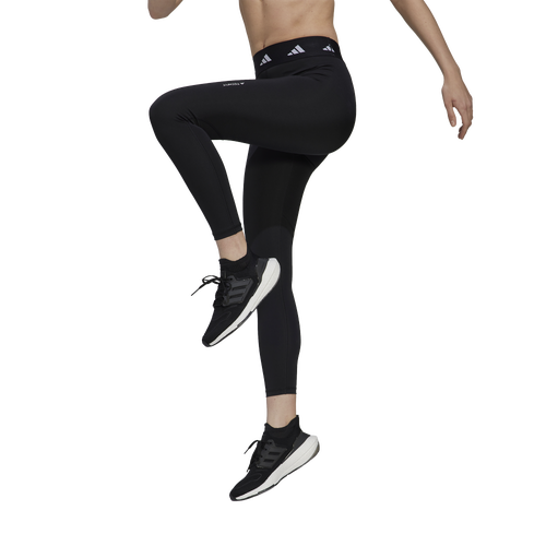 Adidas Womens Regular fit Techfit 78 Tights Leggings Xs Black Solid