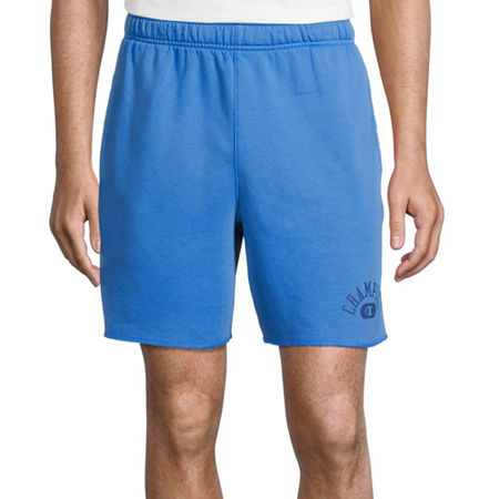 Champion Mens Blue Mid Rise Workout Shorts 2XL