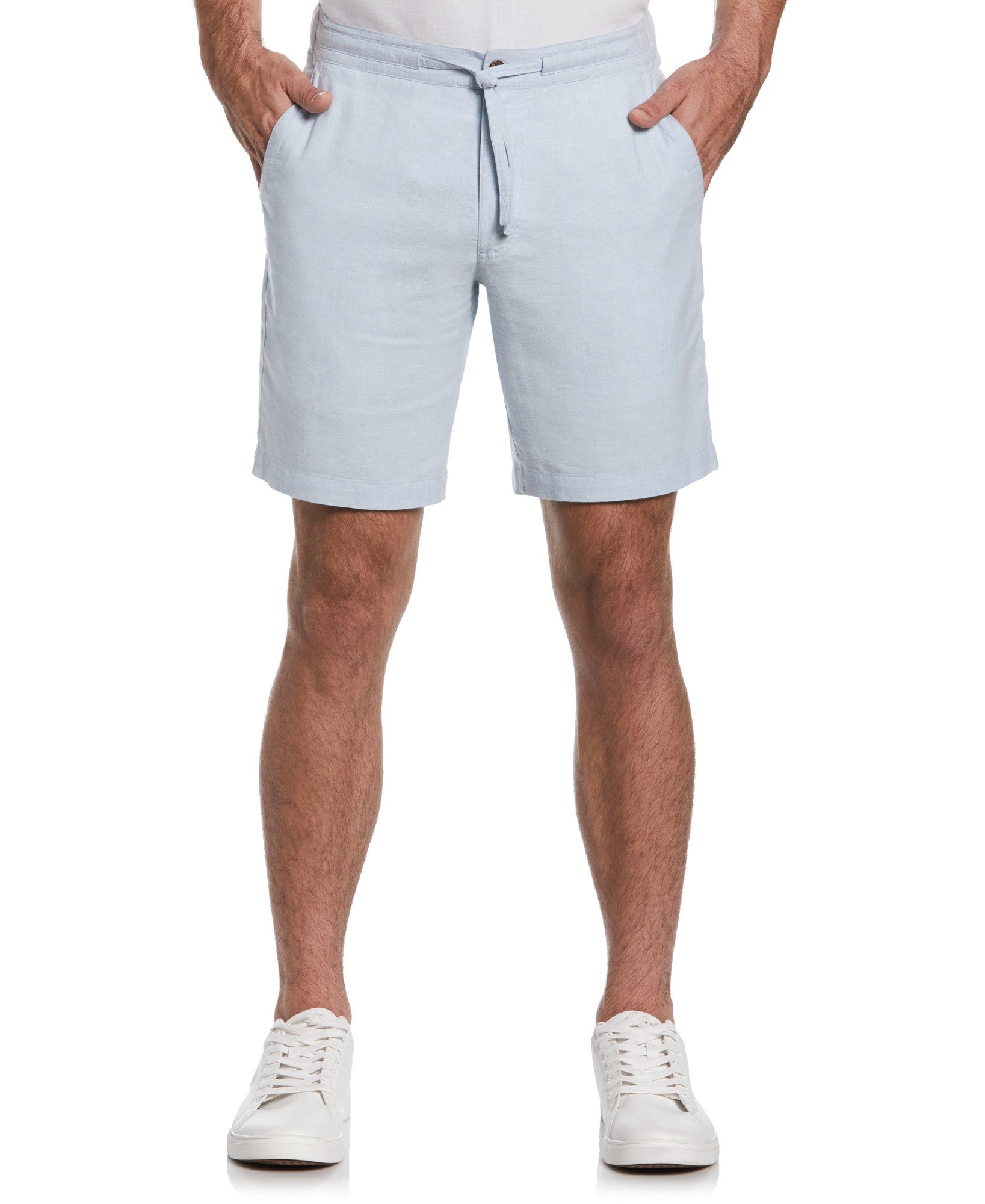 Cubavera Mens Drawstring Shorts Cerulean Blue XL