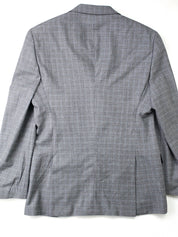 Hugo Mens Modern fit Suit Jacket Blazer 36 S Grey Plaid