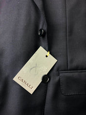 Canali Mens Siena Suit Jacket 54 IT / 44R US Navy Blue Classic Fit