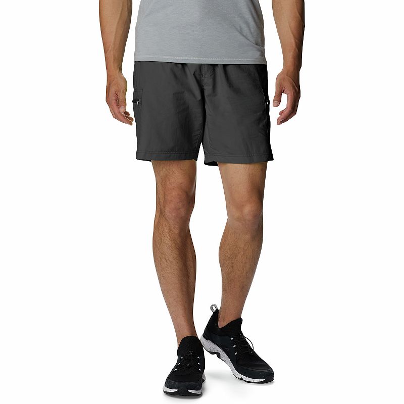 Columbia Men Regular fit Casual Mountaindale Shorts Large / 8 Black Solid
