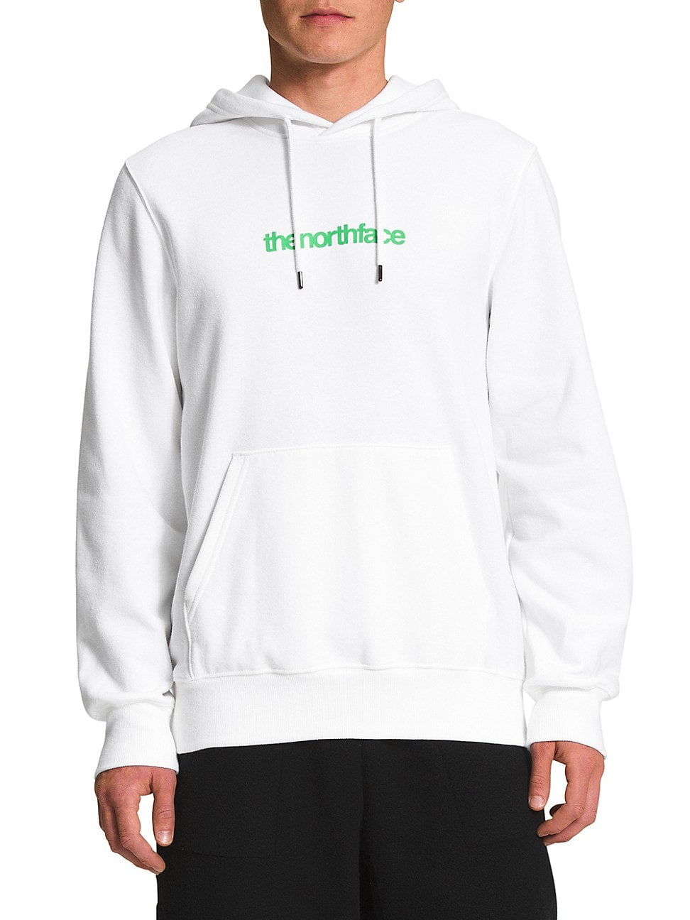 The North Face Men's Graphic Injection Hoodie Sweatshirt XXL 2XL White Green