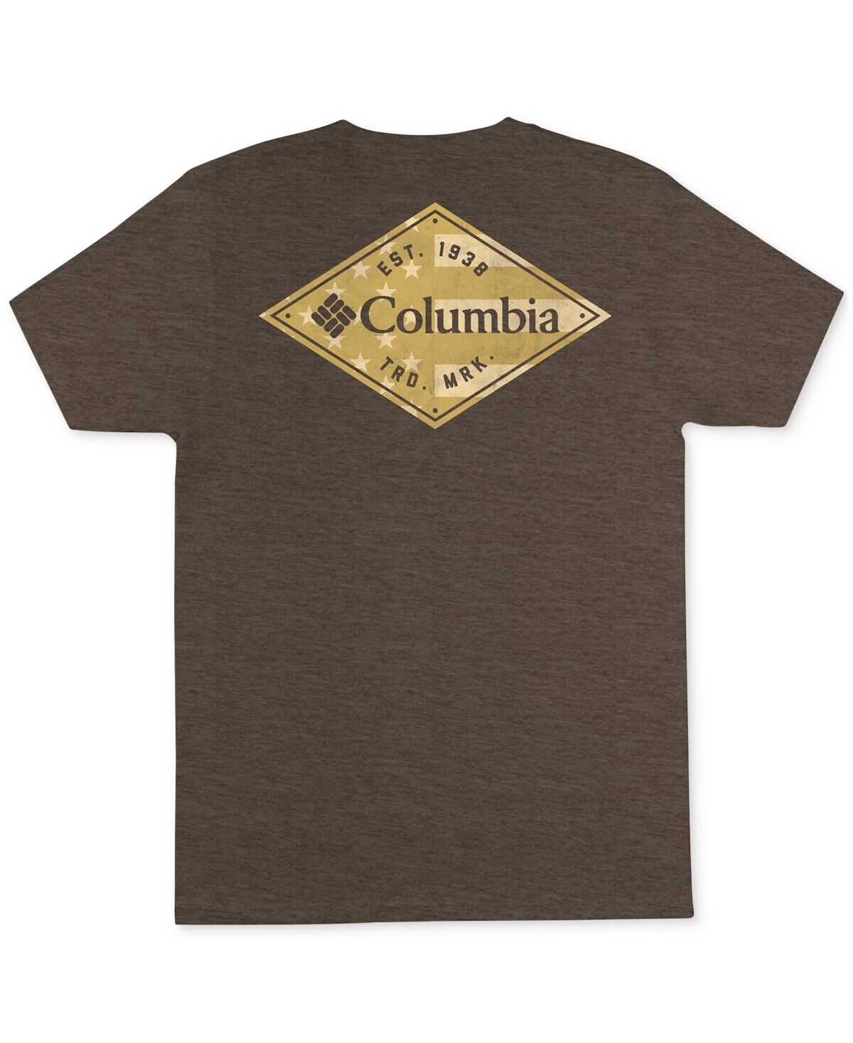 Columbia Men's Status Graphic T-Shirt Major Heather Small