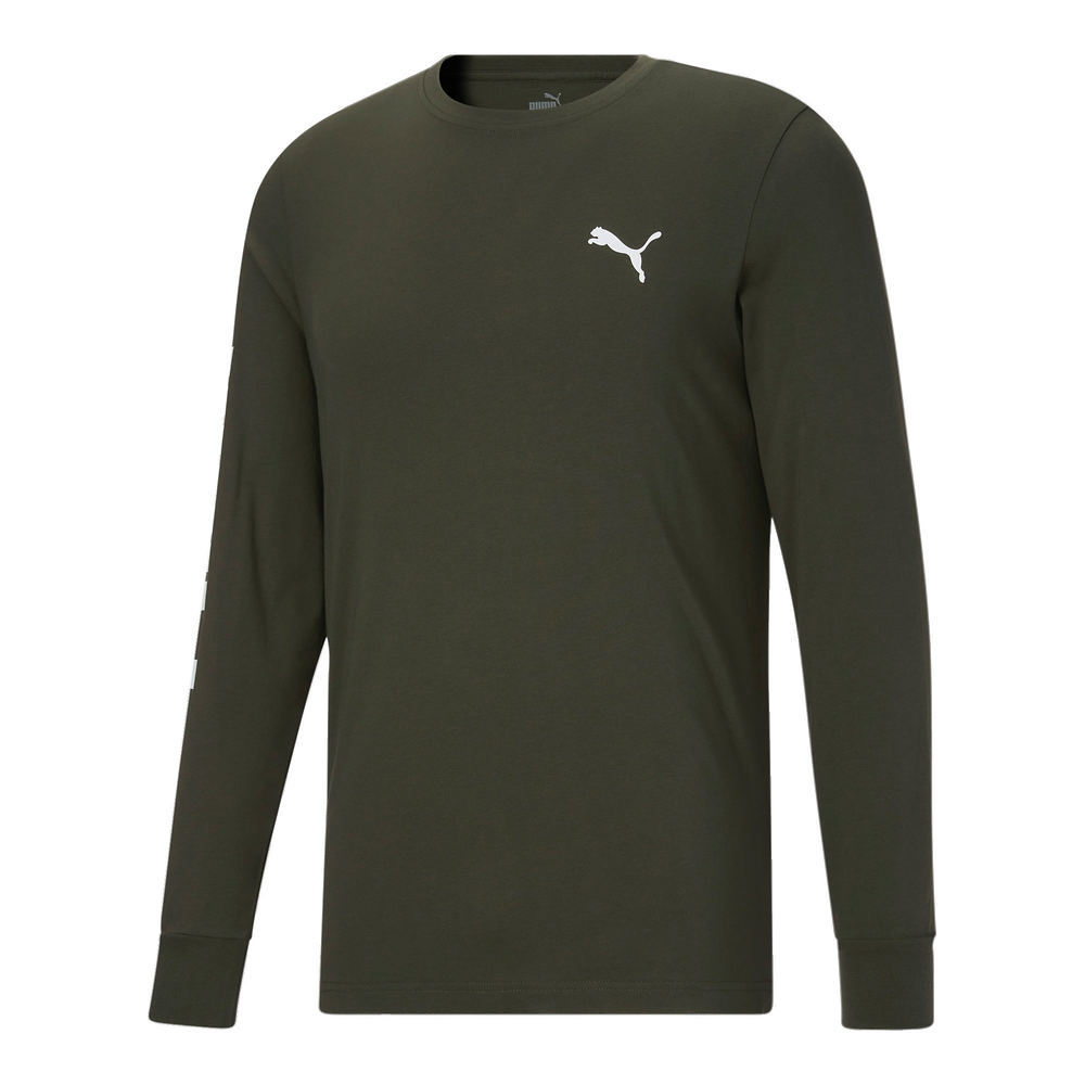 Puma Men's Green Logo Tee shirt Xxl