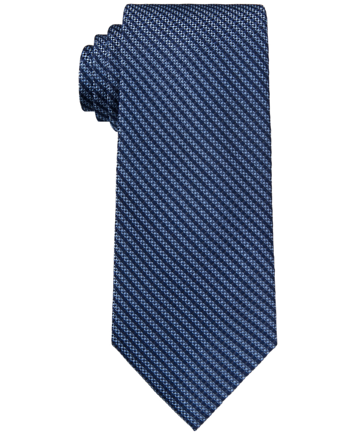 Michael Kors Men's Classic Stripe Tie Blue Multi One Size Necktie
