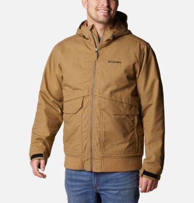 Columbia Sportswear Mens Loma Vista II Twill Short Soft Shell Jacket XXL Brown