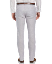 Cubavera Collection Men's Delave Flat Front Dress Pants Sleet Grey 32 X 32