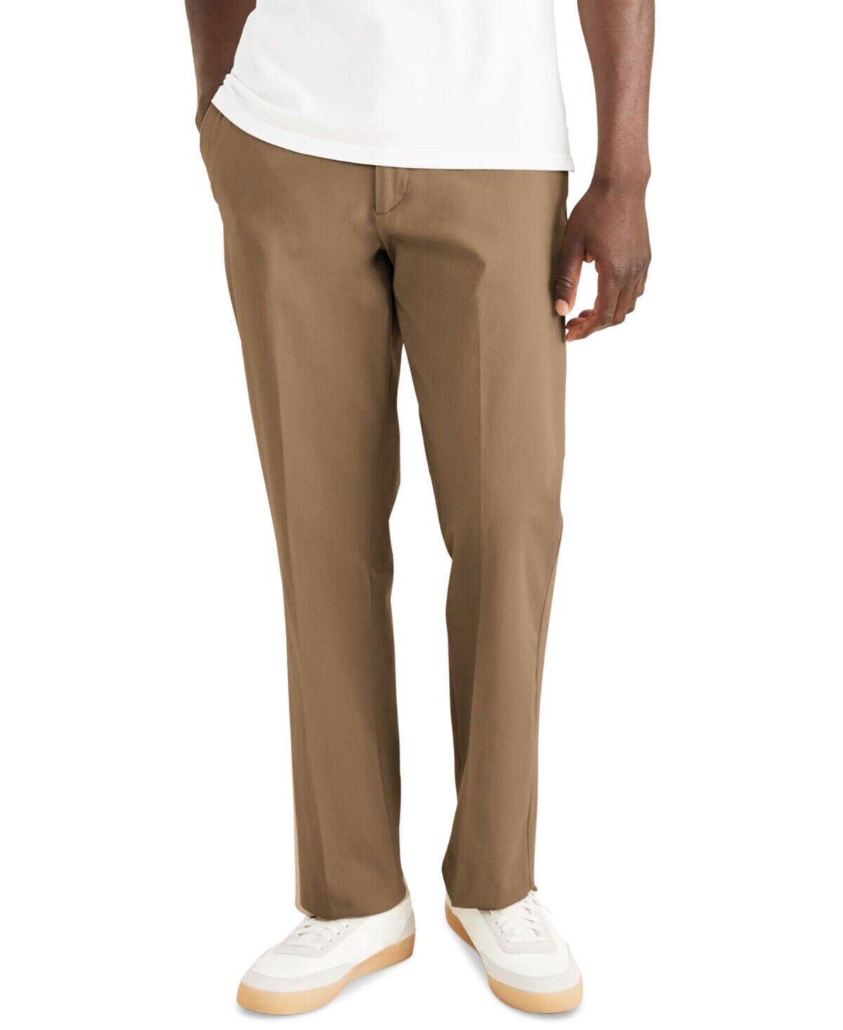Dockers Men's Classic-Fit Smart 360 Tech™ City Tech Trousers Brown 32 x 30