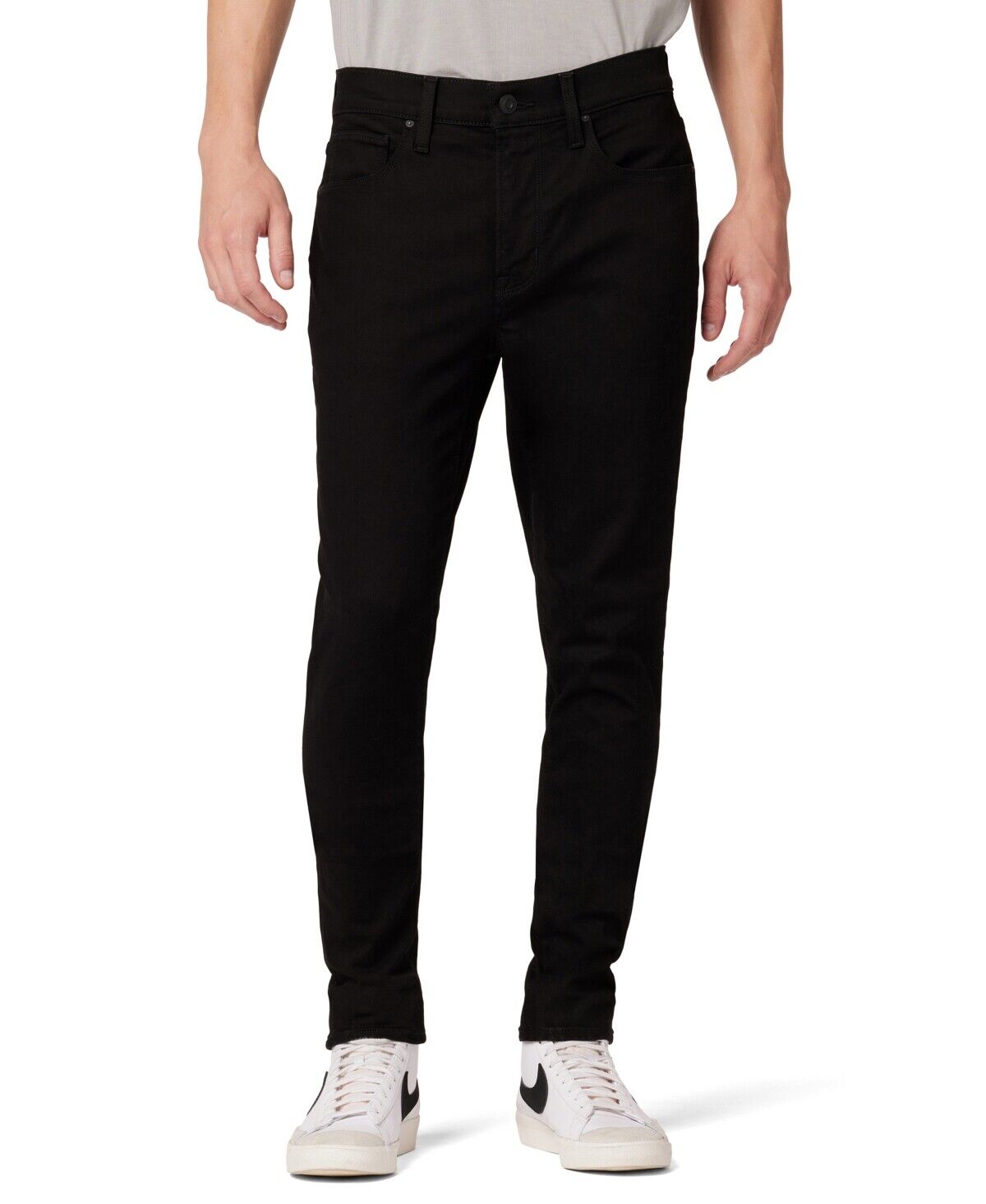Hudson Men's Zev Skinny Jeans Oxford Black 34 x 32