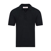 Orlebar Brown Mens Maranon Mercerized Cotton Polo Shirt Medium Navy Blue