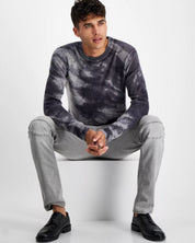 INC International Concepts Mens Cloud Classic-Fit Abstract Whispy Grey 2XL