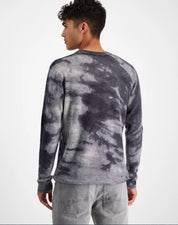 INC International Concepts Mens Cloud Classic-Fit Abstract Whispy Grey 2XL