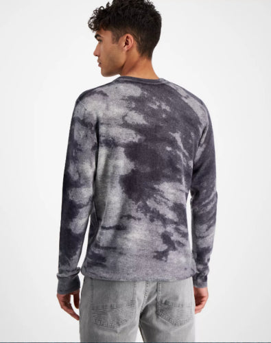 INC International Concepts Mens Cloud Classic-Fit Abstract Whispy Grey 2XL