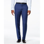 Calvin Klein Mens Slim fit Wool Dress Pants 40 / 30 Blue Solid