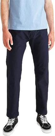 Dockers Men's Straight-Fit Comfort Knit Jean-Cut Pants 36 x 29 Pembroke Blue
