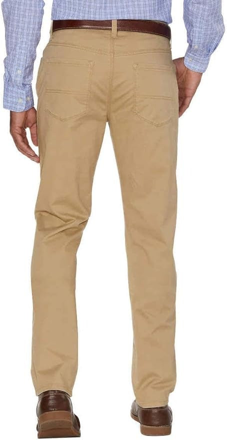 Tommy Hilfiger Men's TH FLEX 5 Sesame Seed 38 x 34 Pants