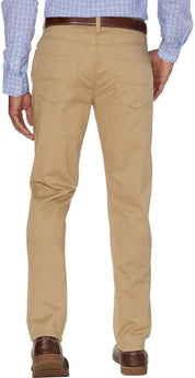 Tommy Hilfiger Men's TH FLEX 5 Pocket Pants 32 x 32 Sesame Seed Beige