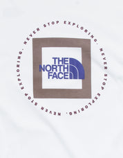 The North Face Men's Geo NSE White Deep Taupe T Shirt Small