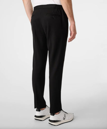 Karl Lagerfeld Paris Men's Regular Fit Pull on Track Pants Black 2XL