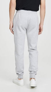 Lacoste L!VE  Fleece Embroidered Regular Fit Jogger Pants Medium Gray Sweatpants