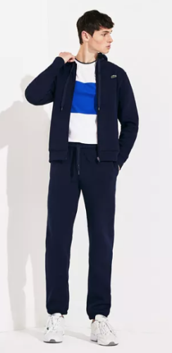 Lacoste Sport Mens Fleece Jogger Pants Black 2XL