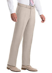 Lauren Ralph Lauren Men's Solid Tan Linen Suit Dress Pants 30 x 30