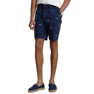 Polo Ralph Lauren Mens 9" Classic-Fit Chino Shorts Navy 42