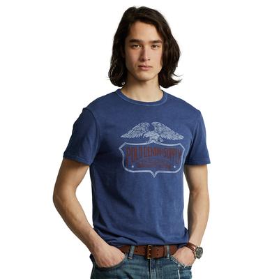 Polo Ralph Lauren Men's Slim Fit Logo Jersey Short Sleeve T Shirt Navy 2XL