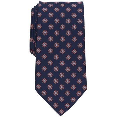Club Room Mens Regular fit Tie Necktie One Size Blue Pink Floral