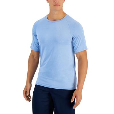 Club Room Men's Rashguard Shirt Surf Blue Medium