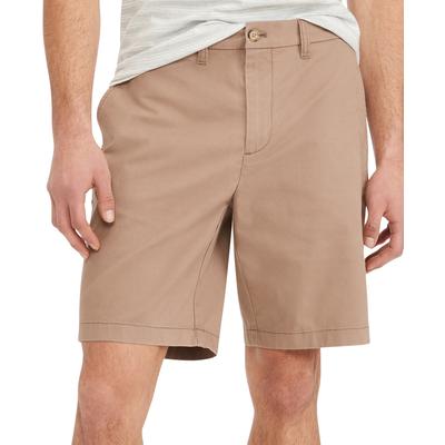 Tommy Hilfiger Men's Th Flex Stretch Tommy 9" Shorts Broadway Brown