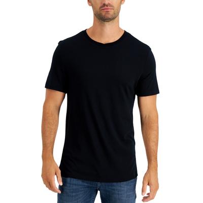 Club Room Mens Pajama Short Sleve Sleep T Shirt Medium